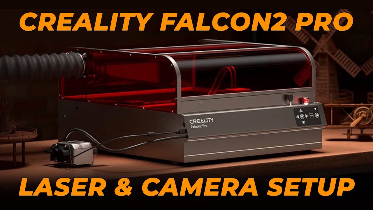 Creality Falcon2 Pro 40 Вт. Лазерный резак и настройка камеры. #Falcon2Pro40W #crealityfalcon2 #F...
