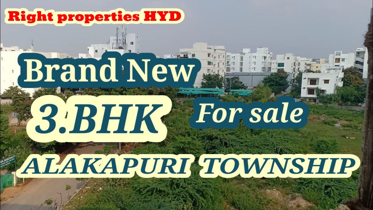 New3Bhk flat for sale Manikonda alkapur township . Brand New flat for sale Hyderabad