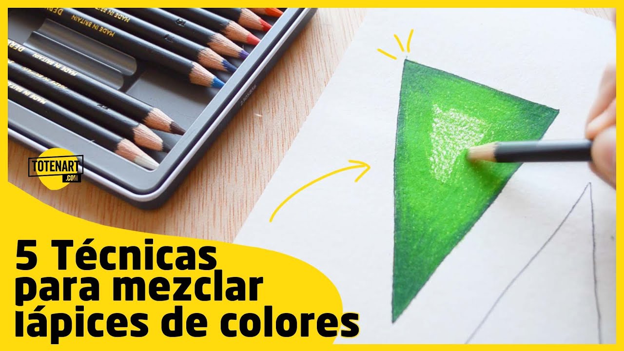 C&oacute;mo mezclar l&aacute;pices de colores profesionales | Chromaflow | totenart.com