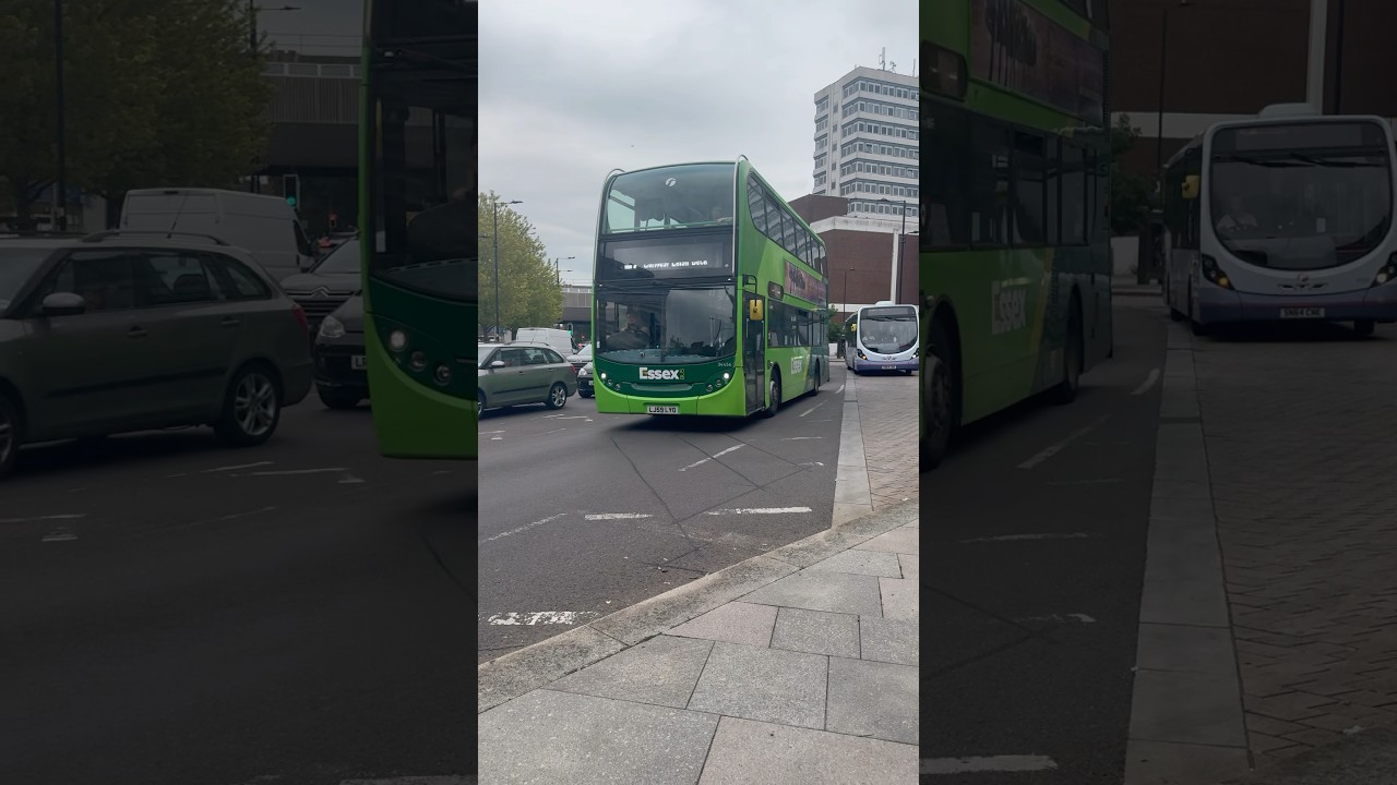 First Essex Bus - ADL Enviro400 [LJ59 LYO] Leaving Southend Victoria | #shorts  #bus #shortsvideo