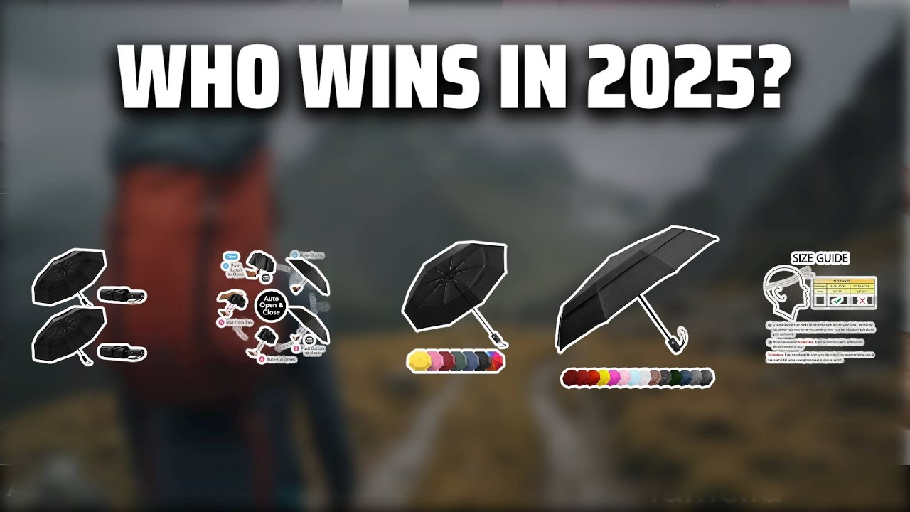 The Top 5 Best Hiking Umbrella in 2025 - Must Watch Before Buying!