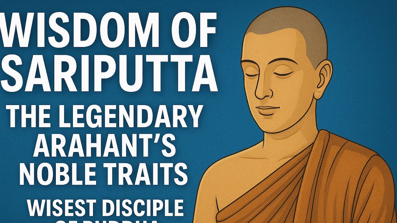 Wisdom of Sariputta | The Legendary Arahant’s Noble Traits | Wisest Disciple of Buddha -Dhamma Talk