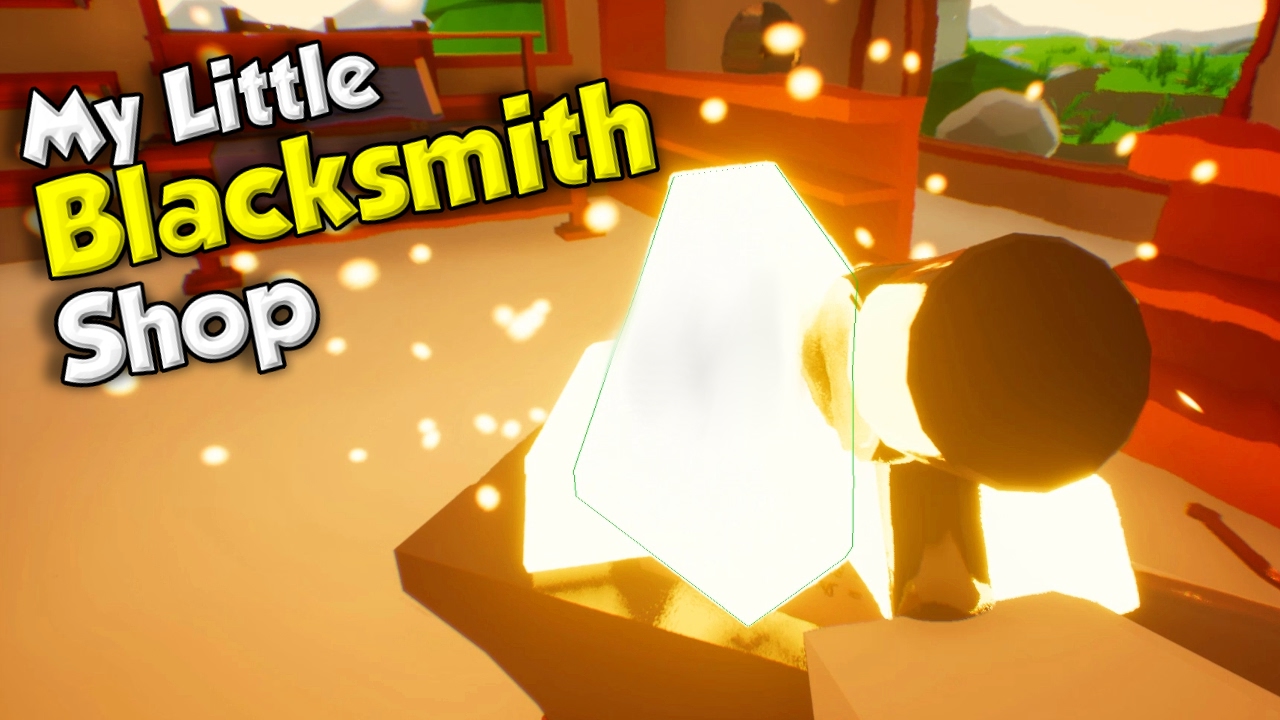 Becoming a Blacksmith! - My Little Blacksmith Shop Gameplay
