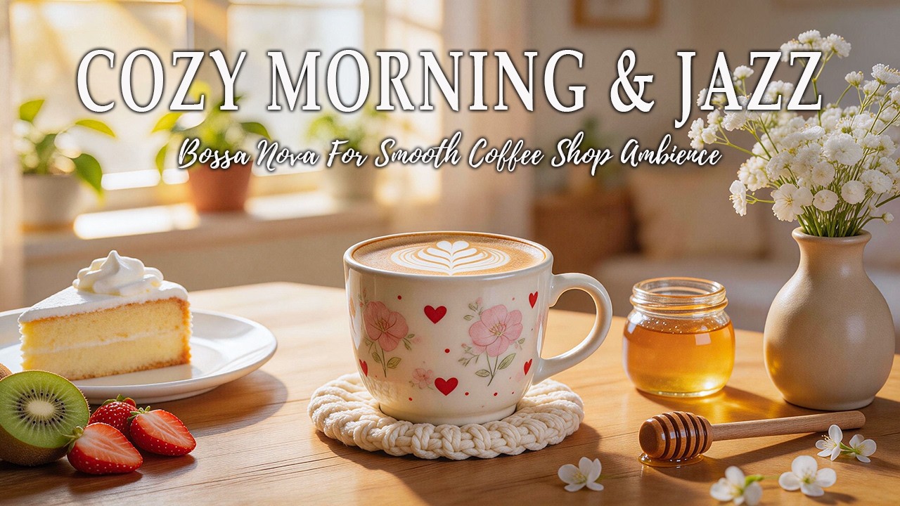 Cozy Morning With Bossa Nova Jazz ~ Relaxing Bossa Nova Music for Smooth Jazz Coffee Shop Ambience
