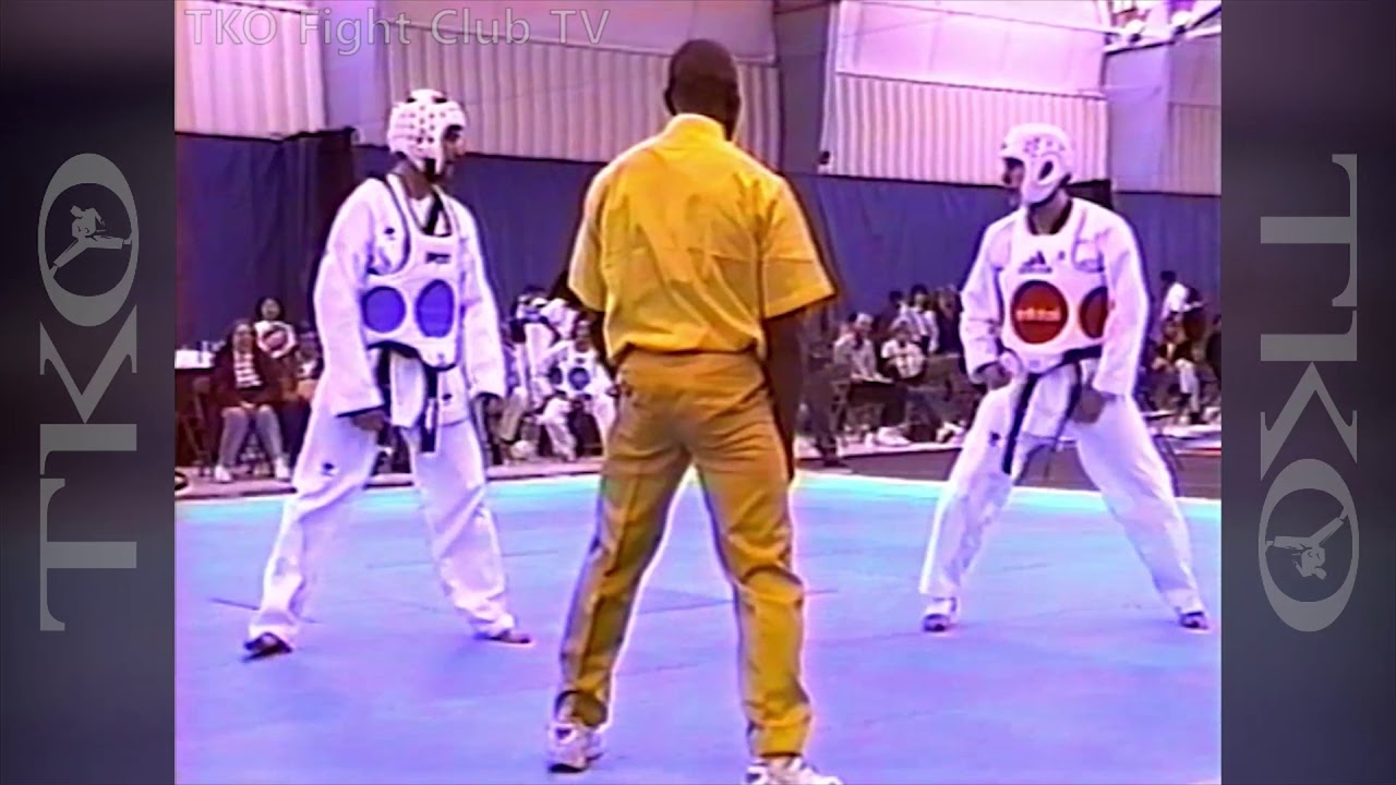 Jean Lopez Vs Sean Ramey - 90s Taekwondo - Old School
