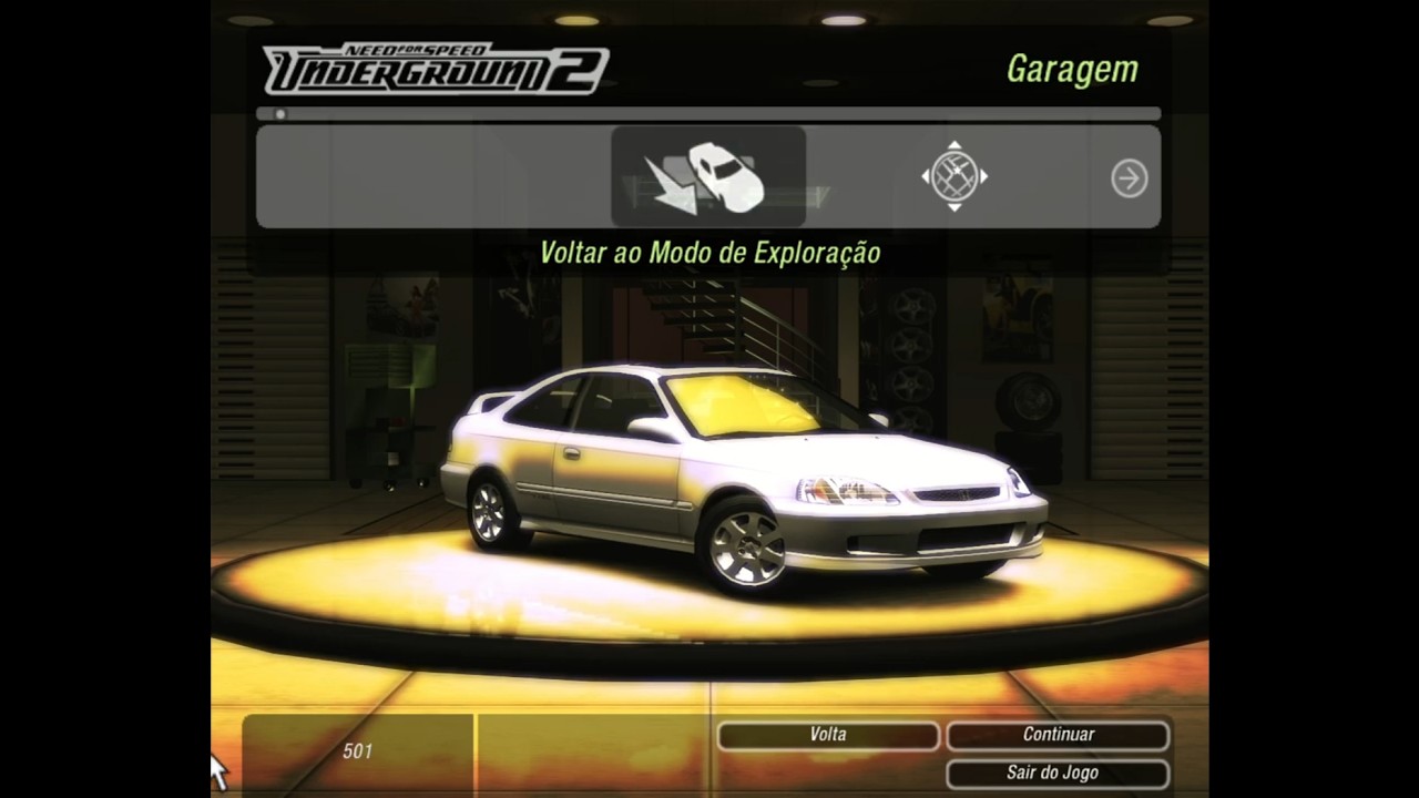 Need For Speed Underground 2-Tunei o civic! #05
