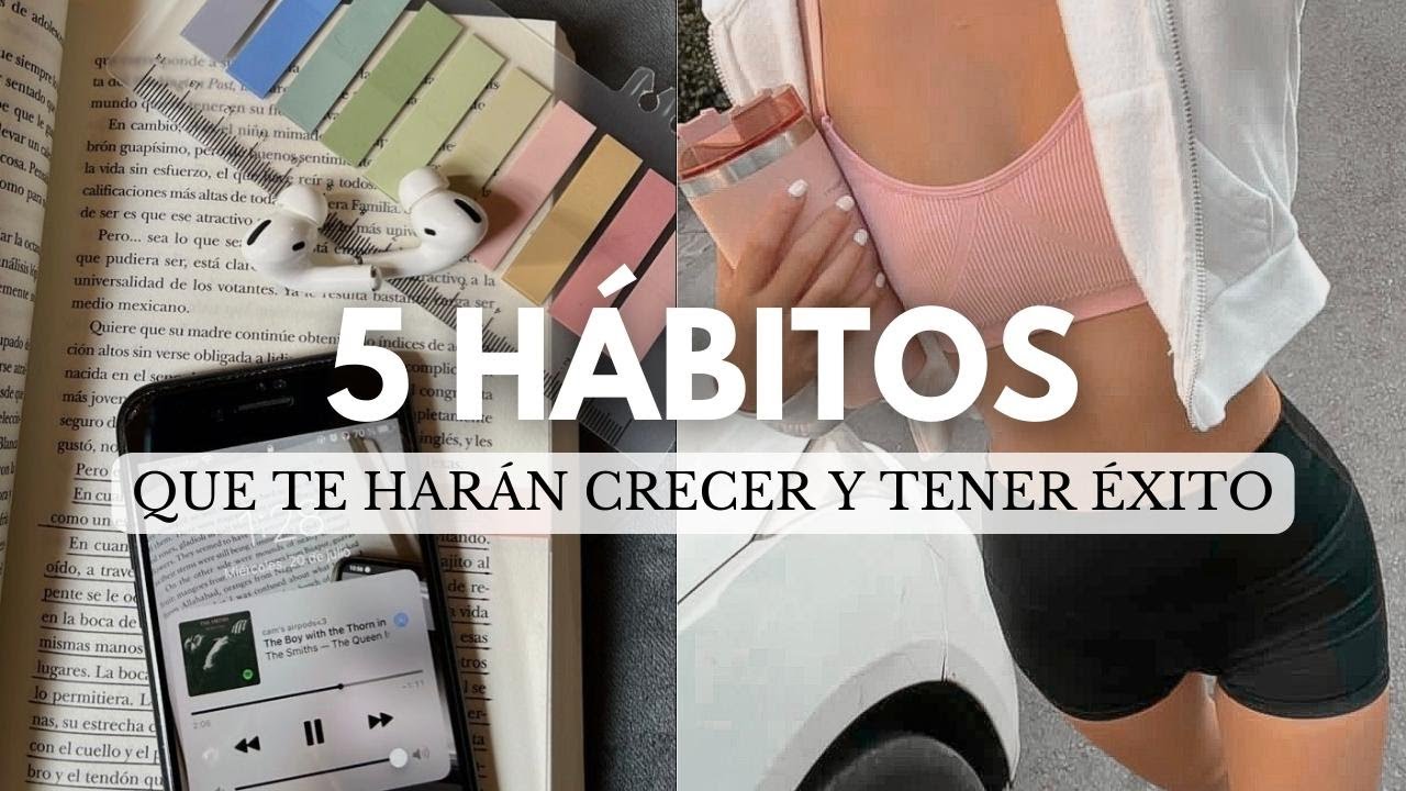 5 HÁBITOS PRODUCTIVOS para CRECER y tener ÉXITO en tu VIDA | 💜Jessi Franquet💜