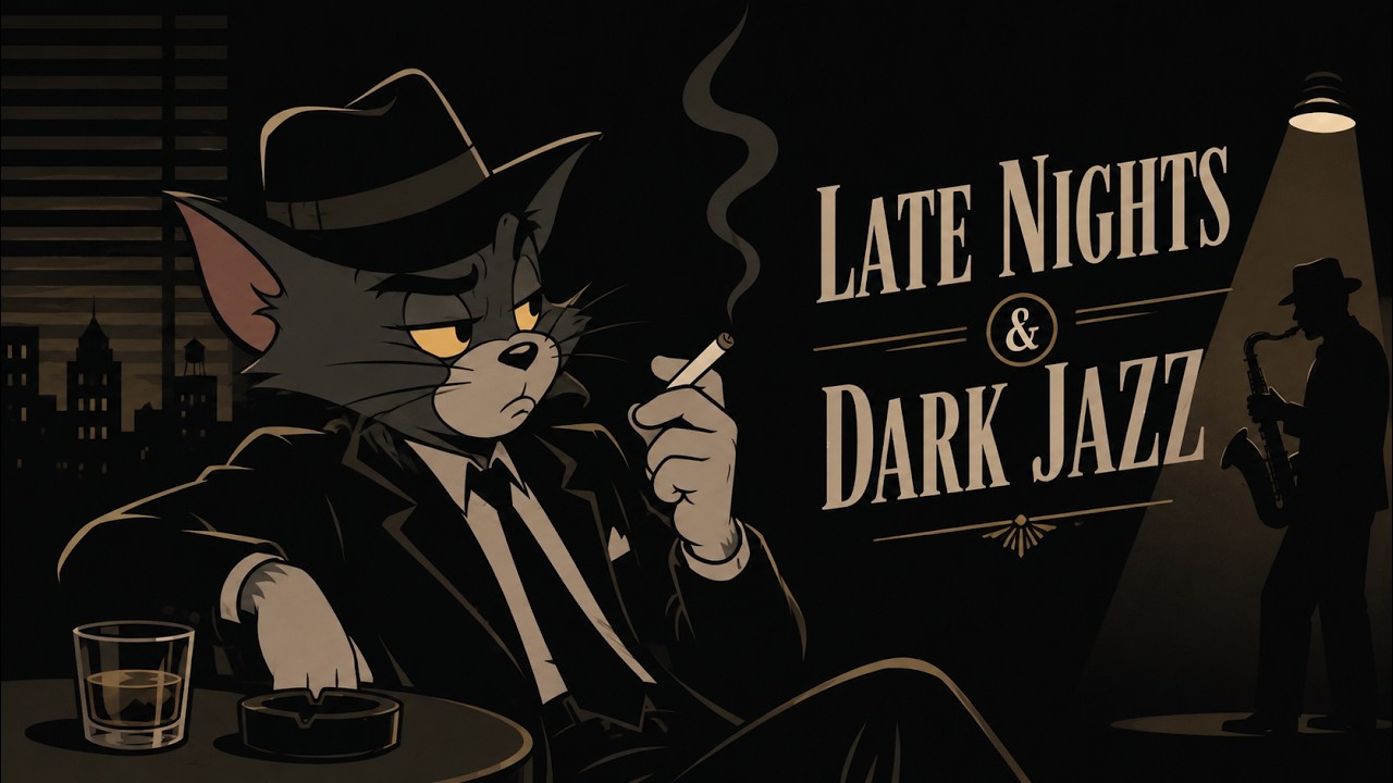 Late Nights & Dark Jazz &mdash; Vintage Detective Jazz After Midnight