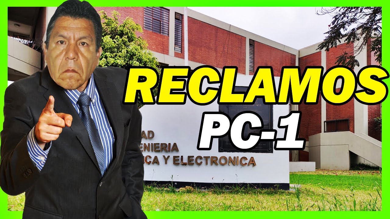 RECLAMANDO A TRINI EN LA PC-1|CONFUSIÓN EN UNA PREGUNTA |PROFESOR TRINI[FIEE-UNI]