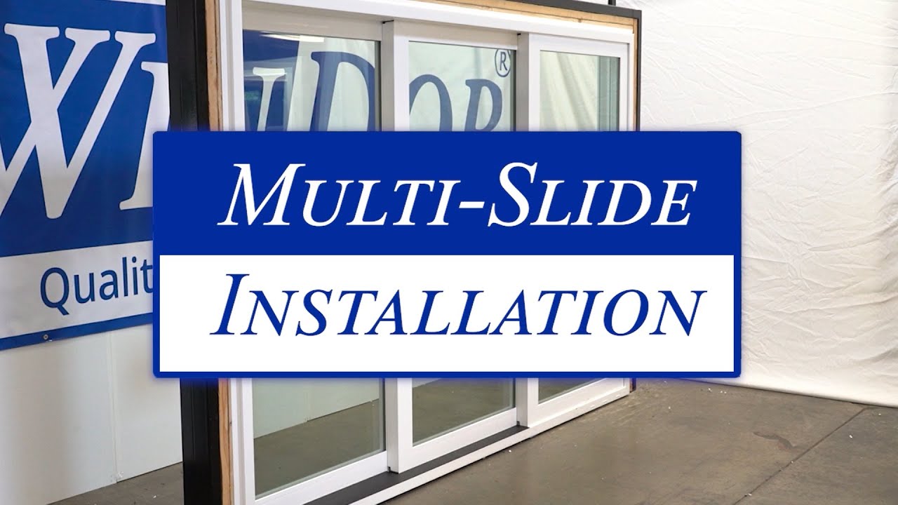 Win Dor 2750 and 3750 Multi Slide Installation Video