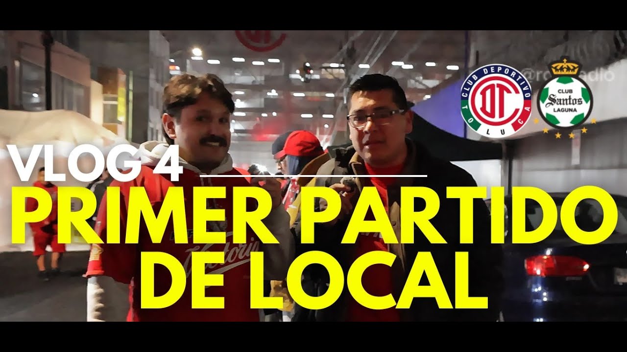 PRIMER PARTIDO DE LOCAL ANTE SANTOS | VLOG 4 | TOLUCA VS SANTOS J2 CL 2026 