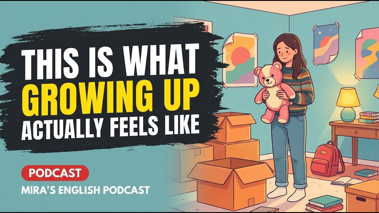 This Is What Growing Up Actually Feels Like  | Mira's English Podcast
