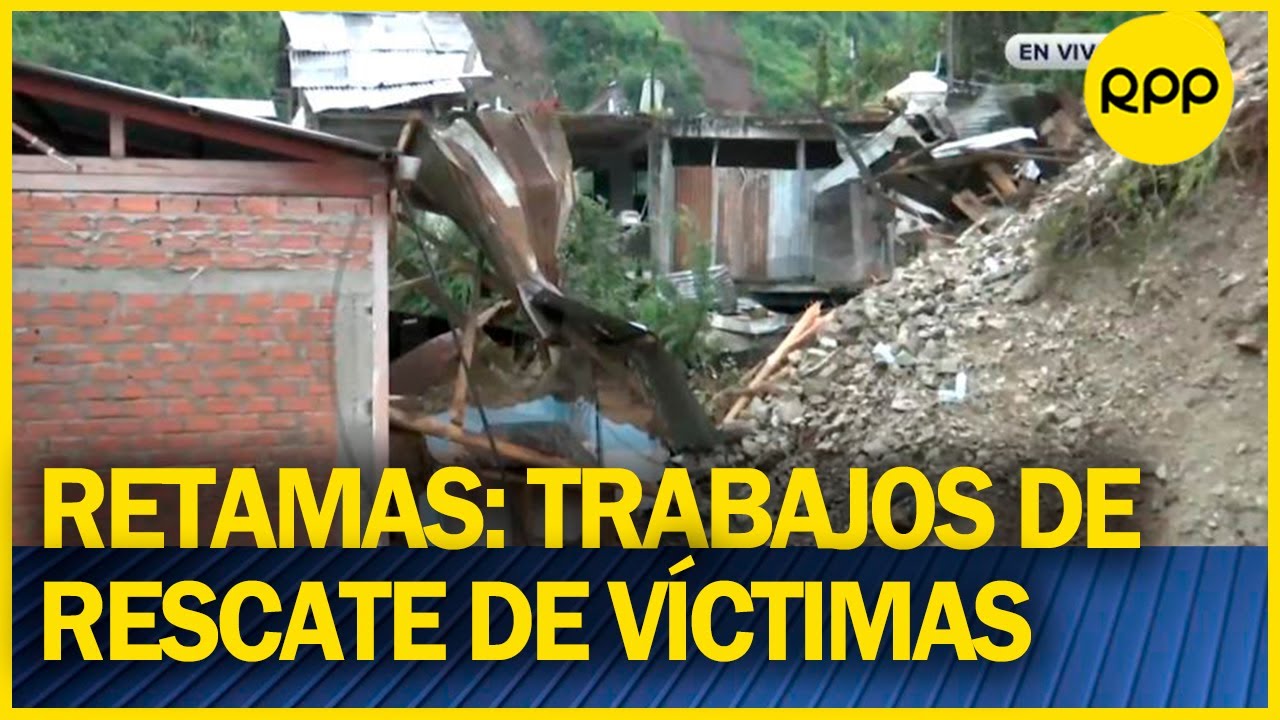 TRAGEDIA EN RETAMAS: Mercado sirve como conexión para trabajos de rescate