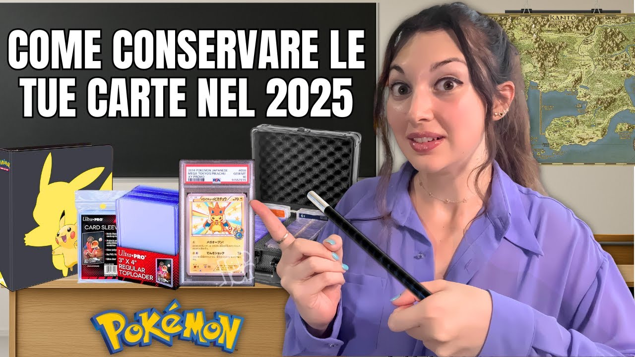 GUIDA DEFINITIVA per proteggere e conservare le carte Pok&eacute;mon nel 2025