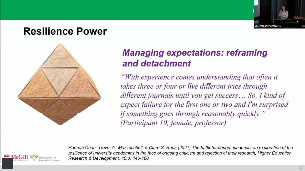 Publish or Perish: The Importance of Building Resilience for High Achievers