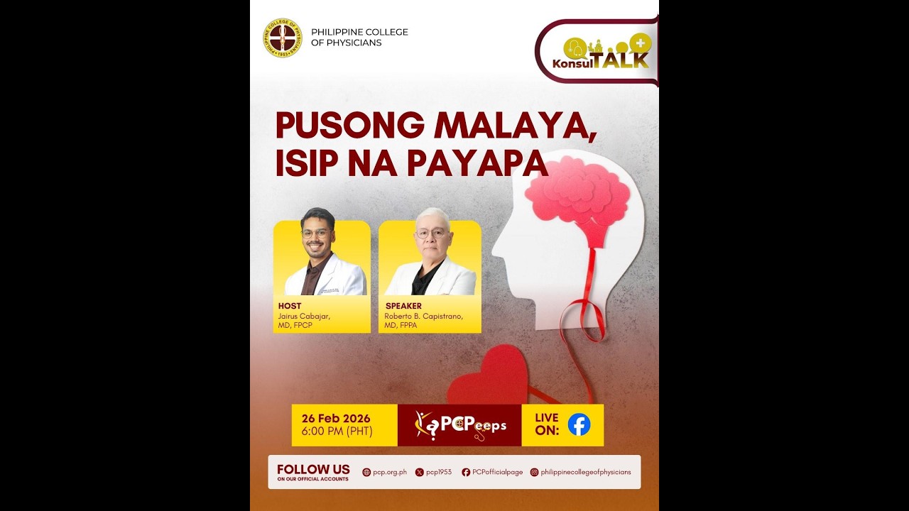 #KonsulTalk | Pusong Malaya, Isip na Payapa! ❤️🧠