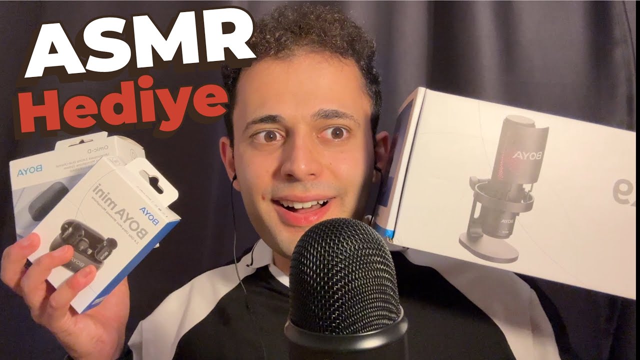 OHAA 😳 ANLAŞILMAYAN FISILTI İLE HEDİYELERİ GÖSTERDİM TÜRKÇE ASMR