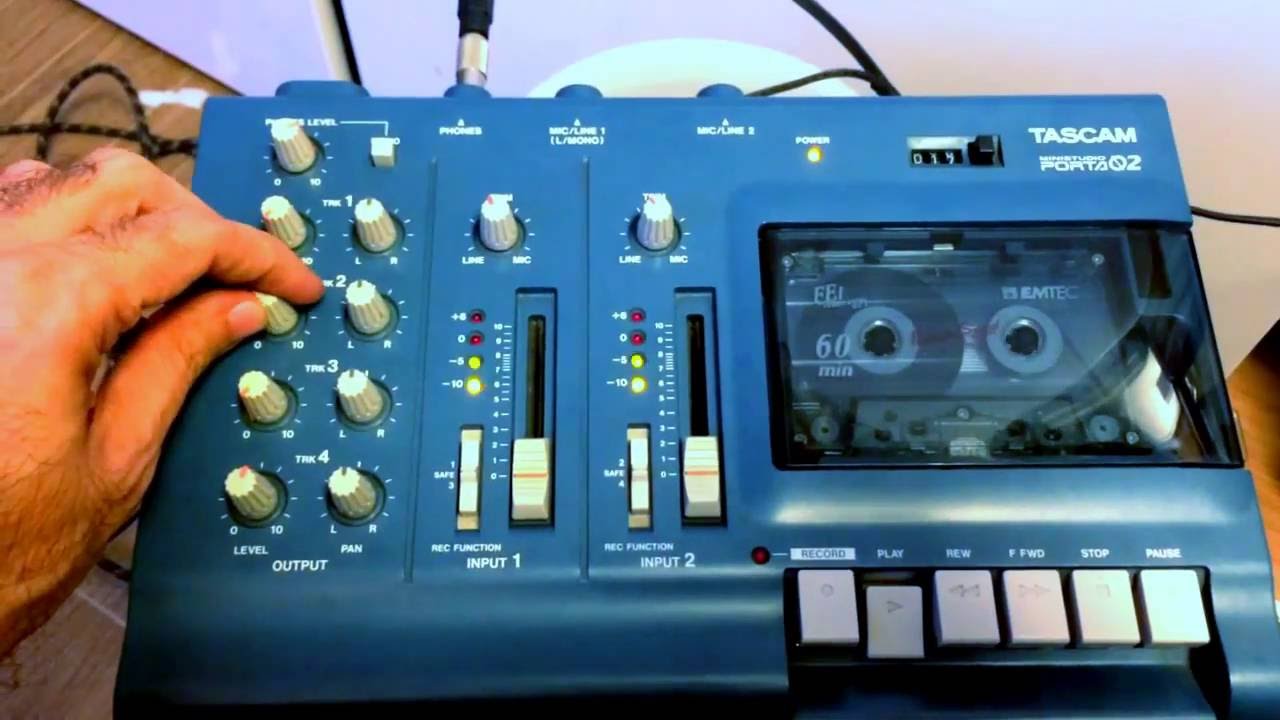 Porta02 Tascam ministudio