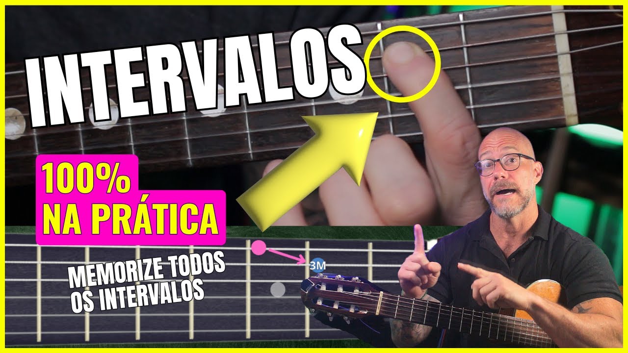 🎸Domine Intervalos Musicais em 12 minutos com essa t&eacute;cnica simples