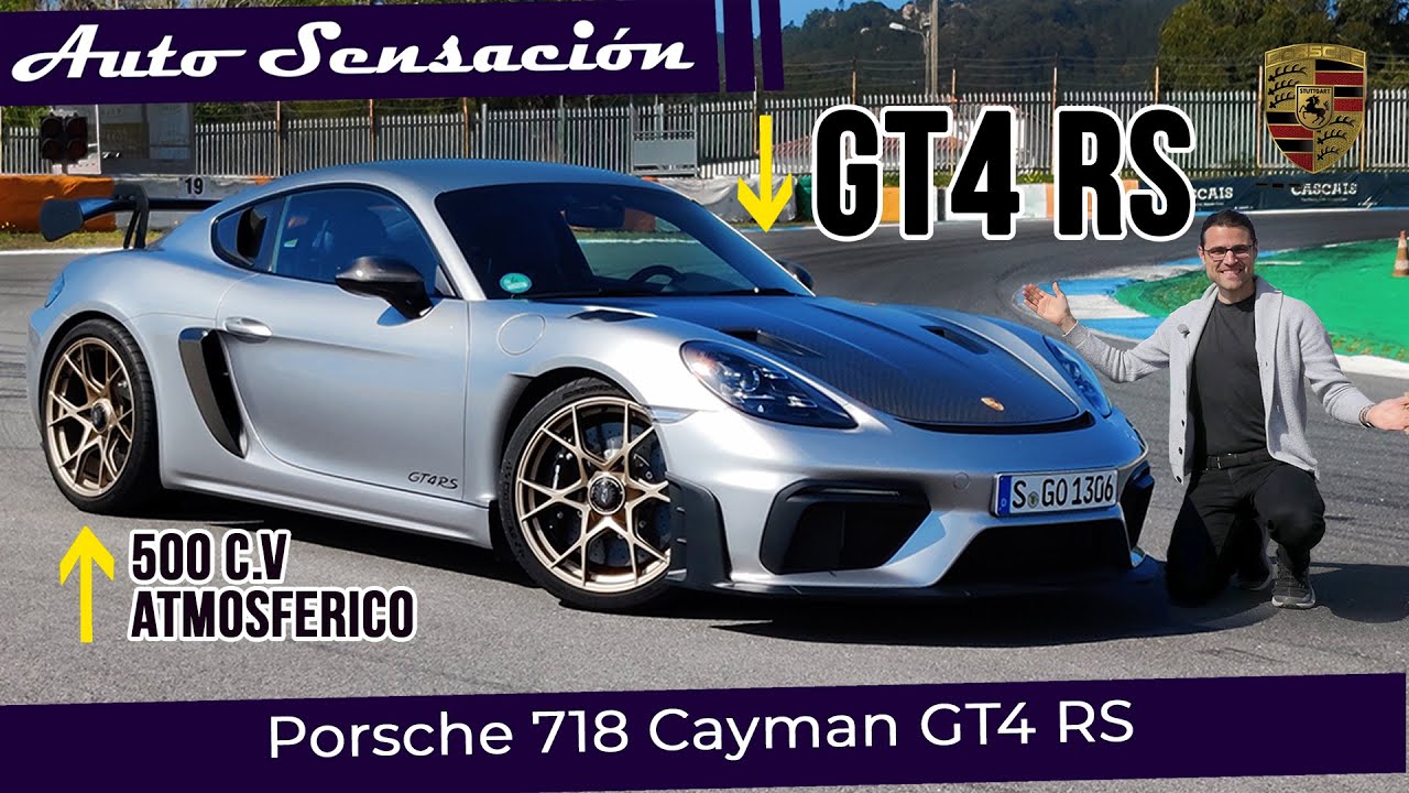 Prueba Porsche 718 Cayman GT4 RS 2022.  El último de su especie. ¡¡ El último hurrah !!