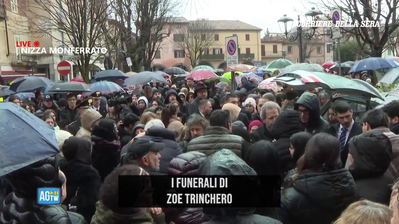 I funerali di Zoe Trinchero