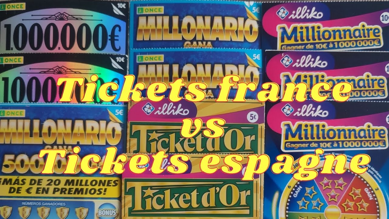 🛑 Grattage du 18 janvier 🍀 Tickets France vs Tickets Espagne avec le retour d'Emeric