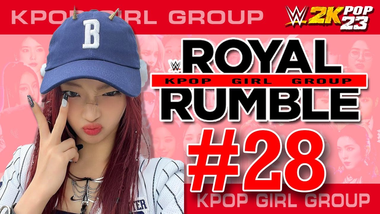 Женская группа KPOP Royal Rumble в WWE 2K23 #28 — WWE 2K POP #Pae8tube