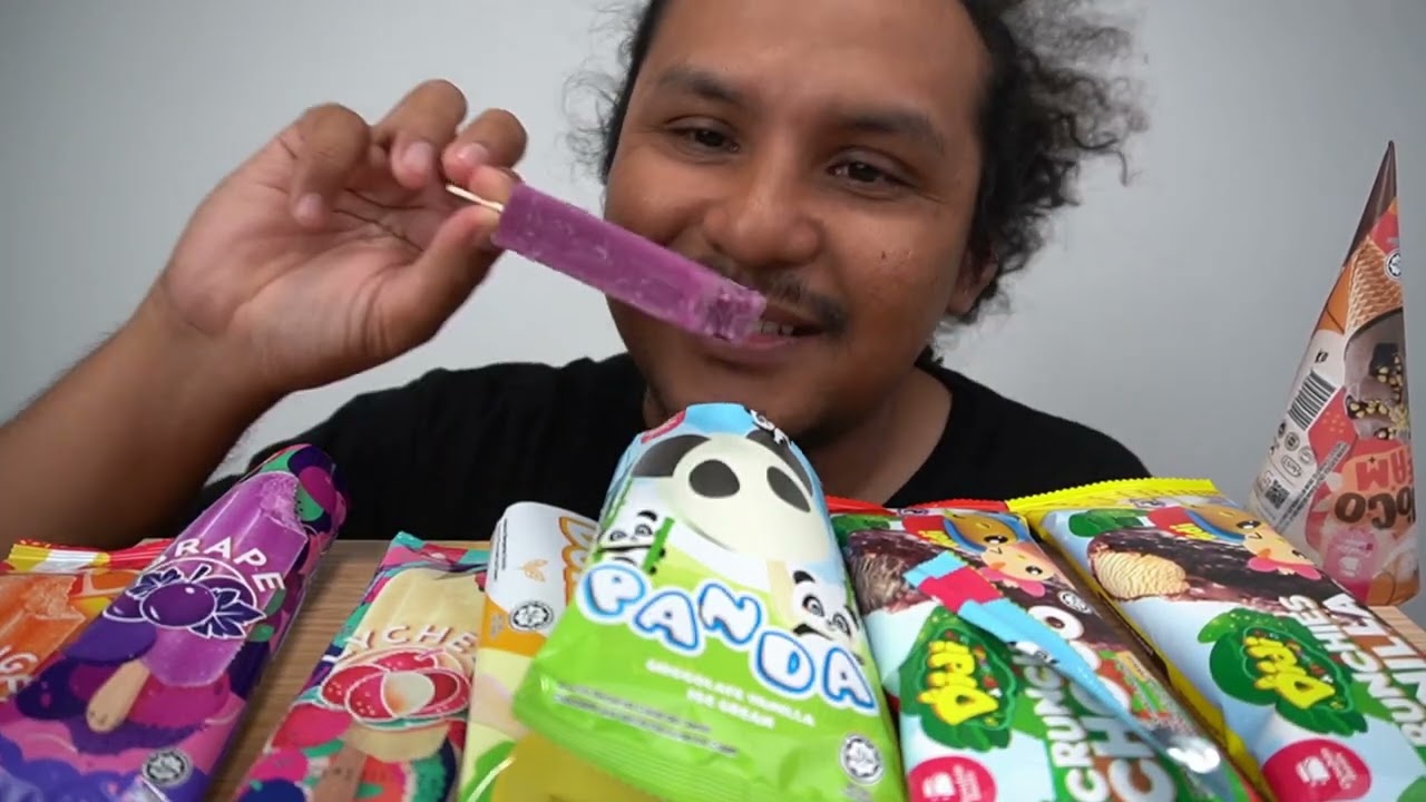 dah lama tak buat MUKBANG AISKRIM