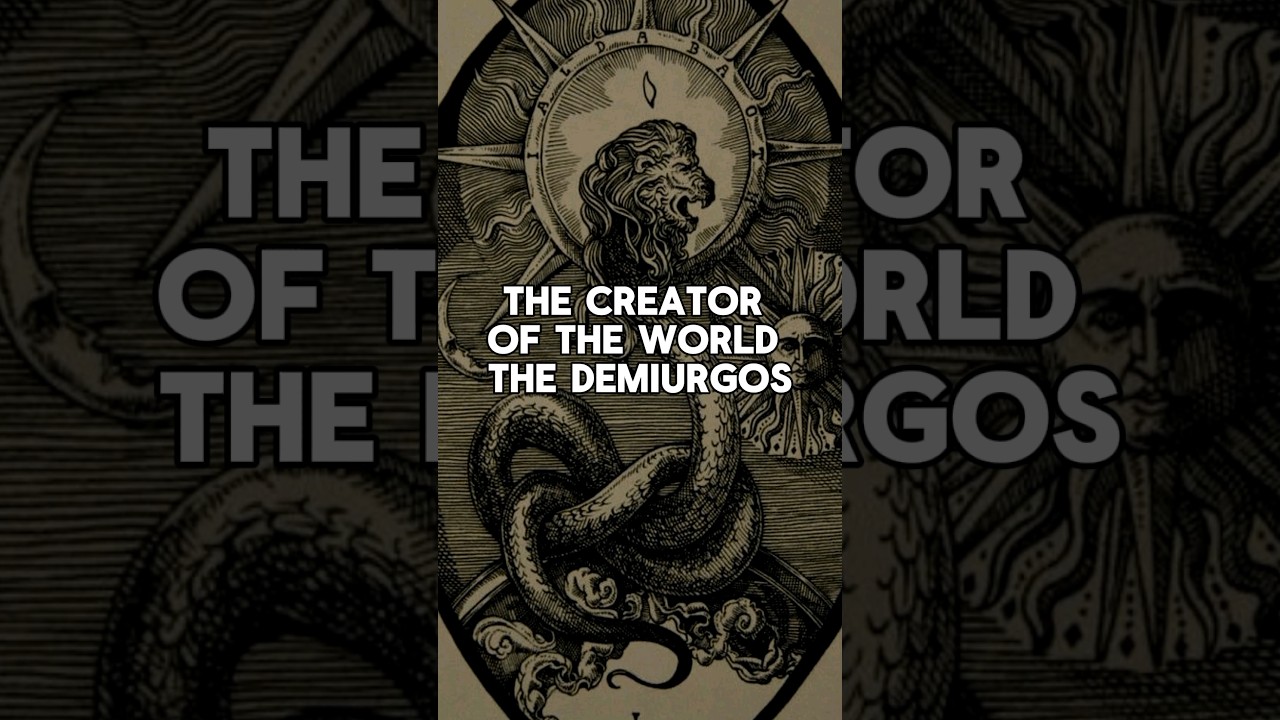 Yahweh as Demiurge and Christ as Serpent - Gnosticism