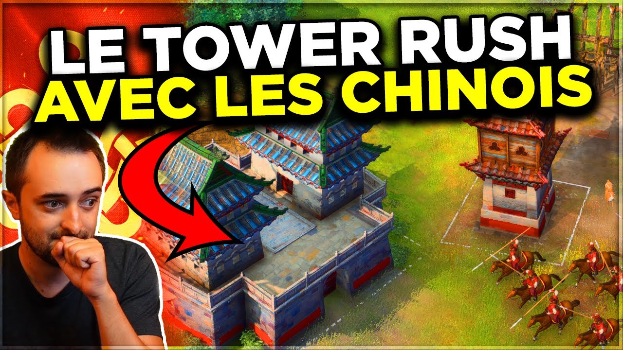 Age Of Empires 4 | TUTO : Le TOWER RUSH Avec les CHINOIS !