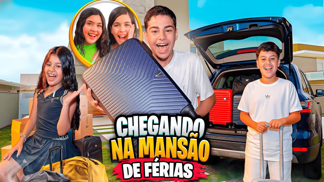 CHEGAMOS NA MANSÃO 🥰 VAI COMEÇAR A DIVERSÃO 🏡