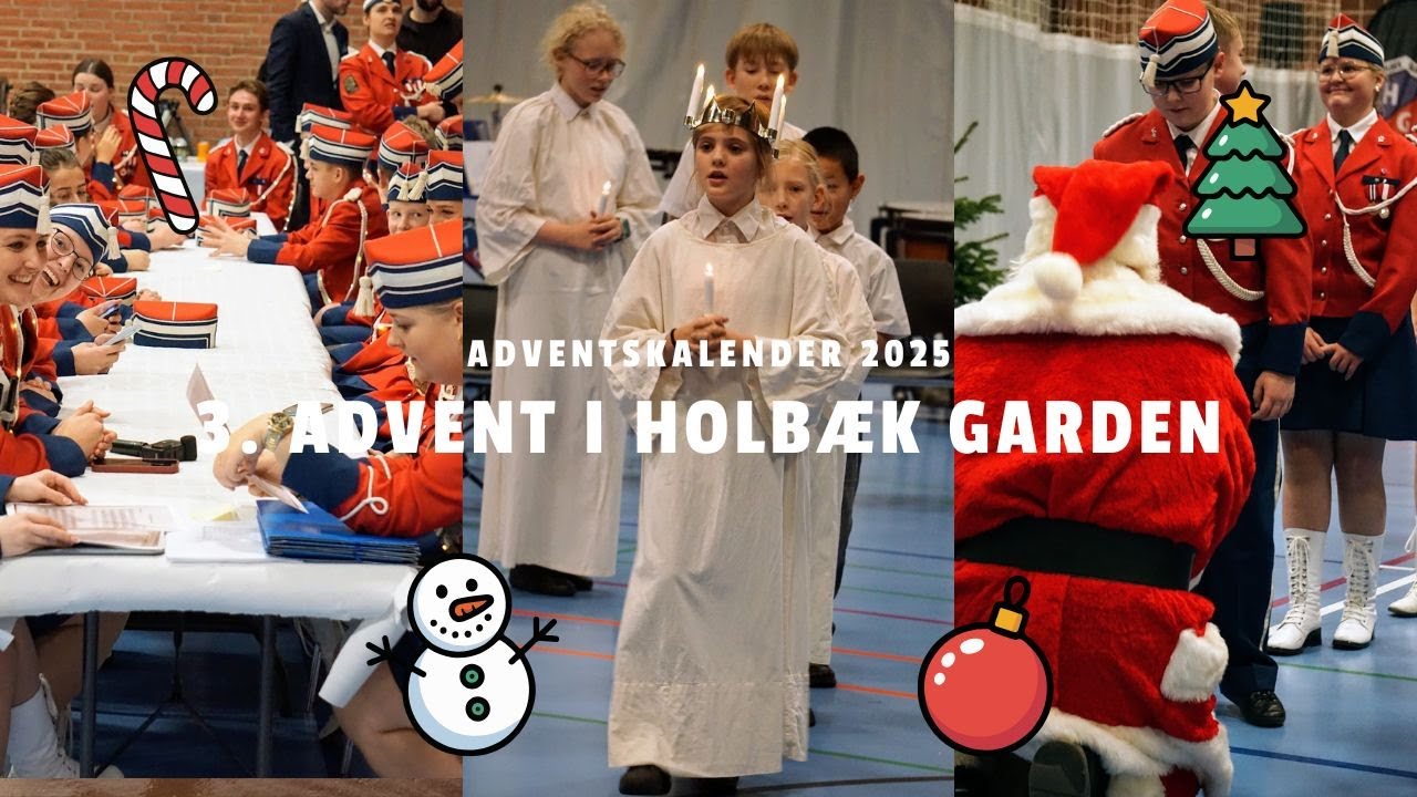 Adventskalender 2025 - 3. advent i Holbæk Garden