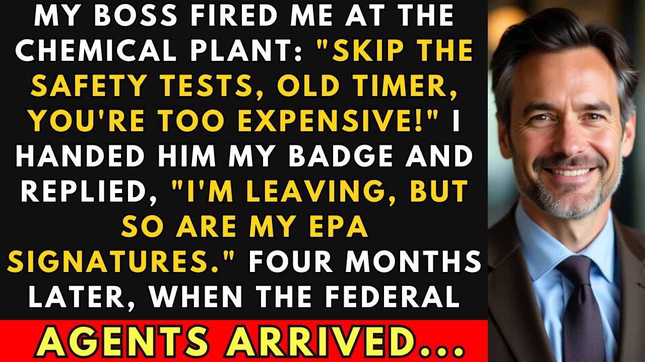 Boss Fired Me At Chemical Plant — I Revoked EPA Signatures, Froze Entire Project For 4 Months