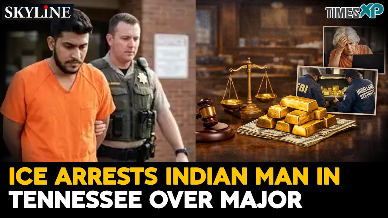 ICE Arrests Indian Man In Biggest Theft Case In The U.S.| Indians In The U.S.| Skyline With Driti