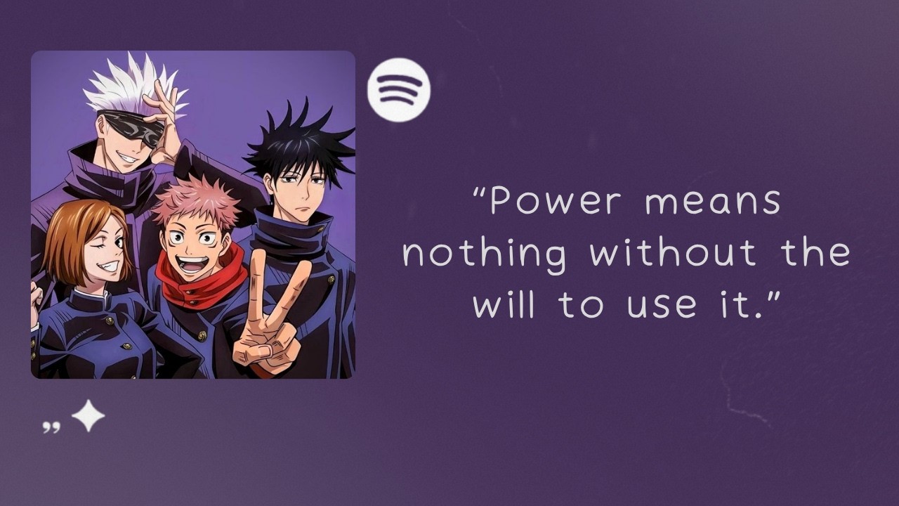 In a world of sorcerers, be the anomaly | Jujutsu Kaisen playlist 🤞🏻♾️🌌