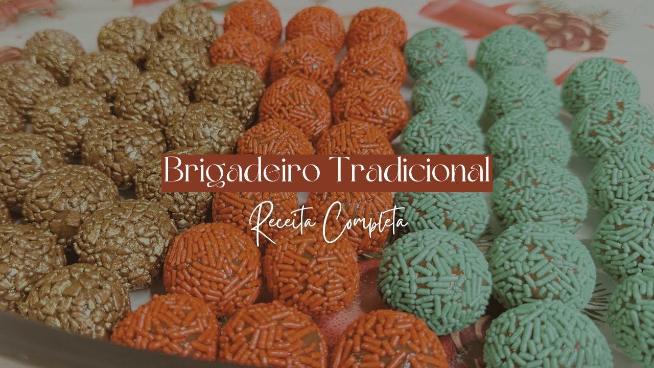 Receita de Brigadeiro Tradicional para fazer no Natal