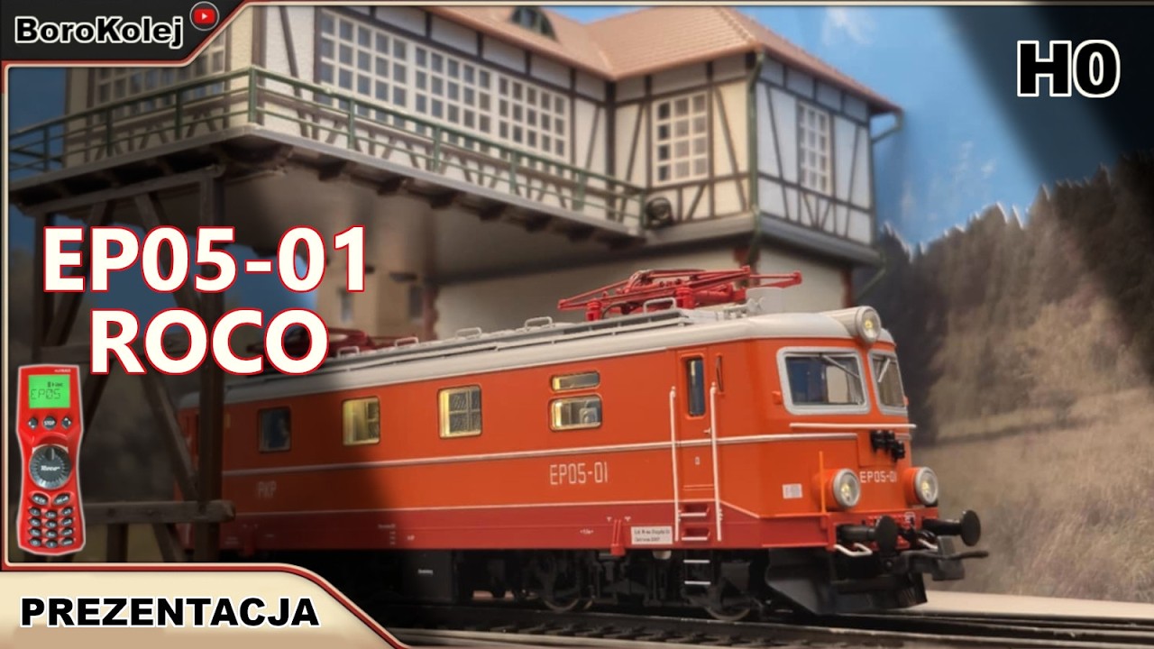 Po kolei o modelu EP05-01 ROCO #7510083 | Obszerny test funkcji cyfrowych