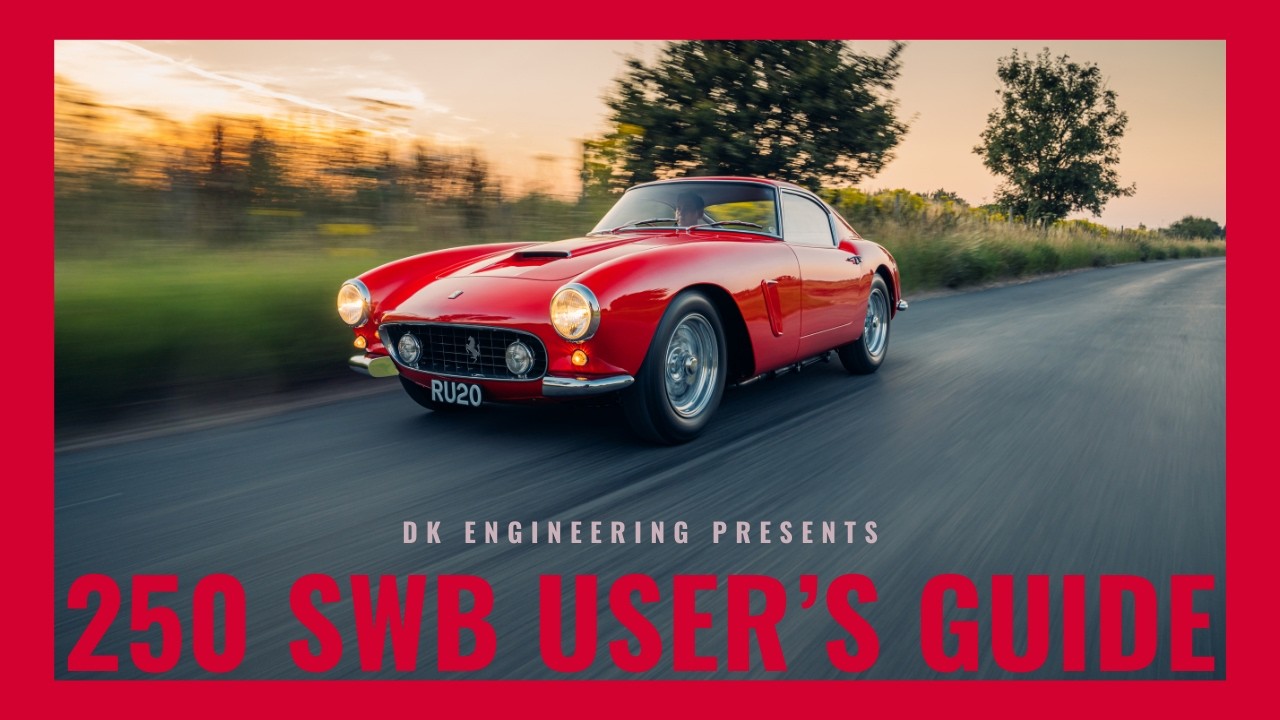Руководство пользователя Ferrari 250 GT Berlinetta SWB