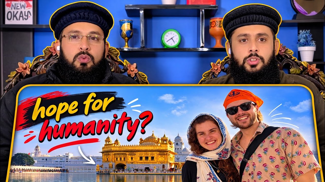 German Couple Visits Golden Temple Amritsar | First Time at Darbar Sahib 🙏🇩🇪