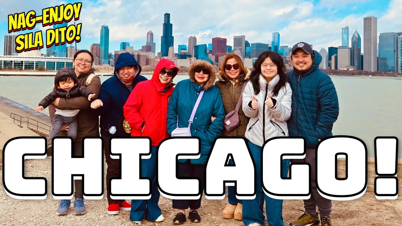 First Time in Chicago! Nag Enjoy Sila! | Filipino Family Living in USA | Buhay Amerika | USRN