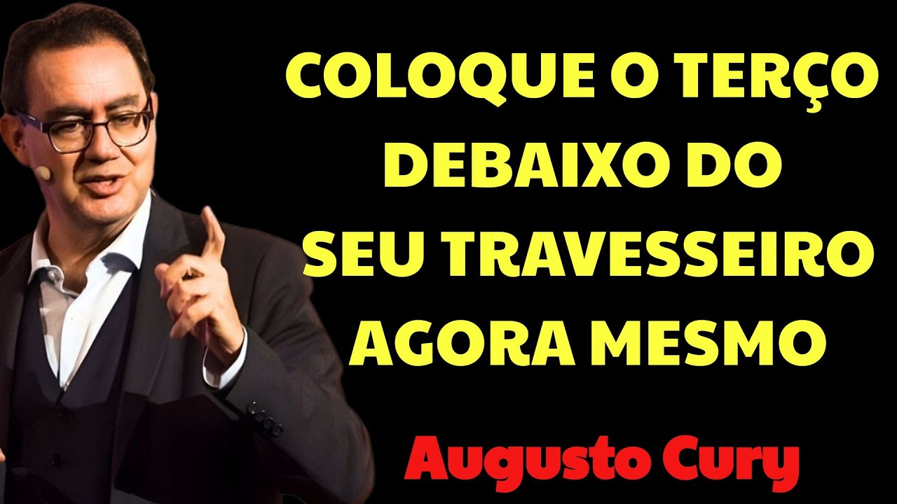 7 RAZÕES PARA DORMIR COM UM TERÇO DEBAIXO DO TRAVESSEIRO    | Augusto Cury Ansiedade