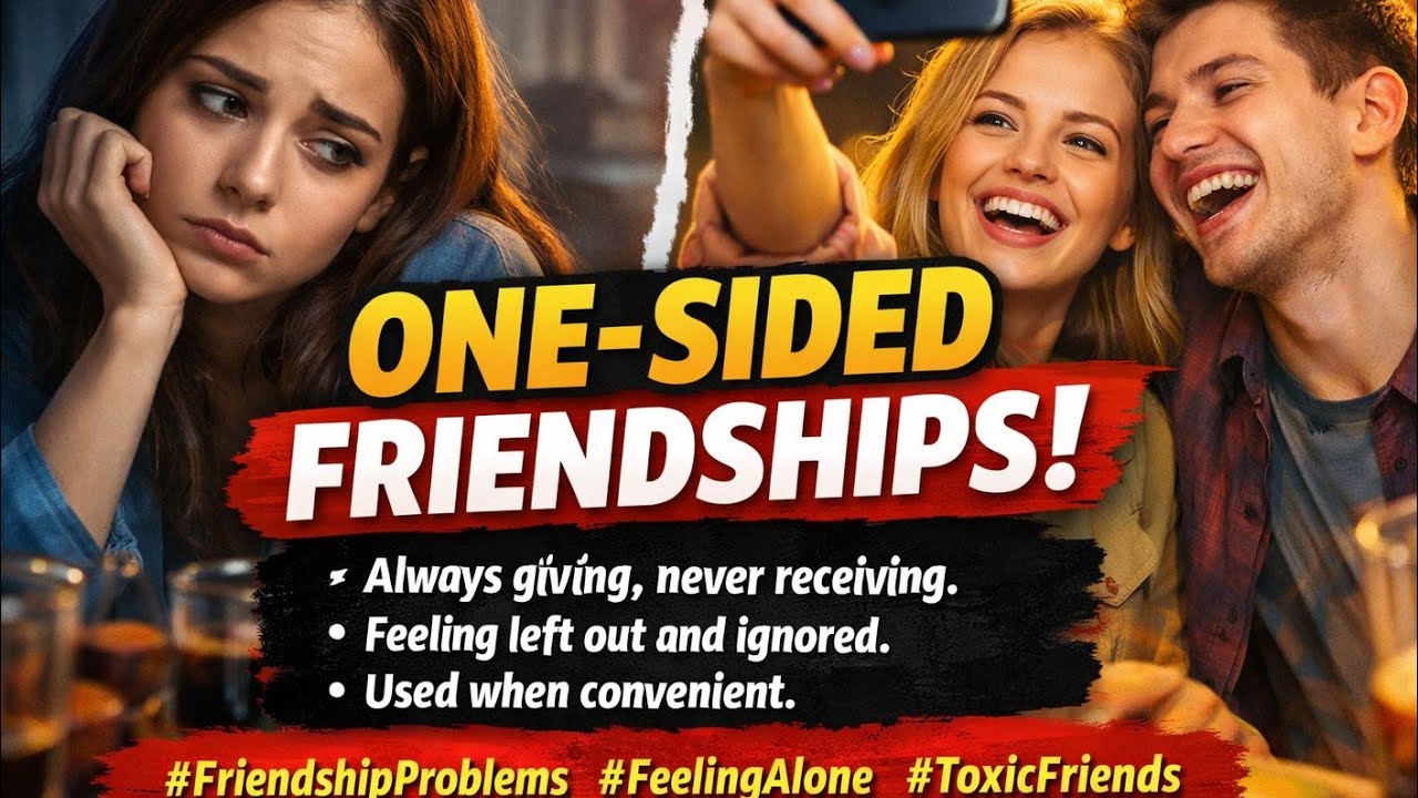 1 sided friendships