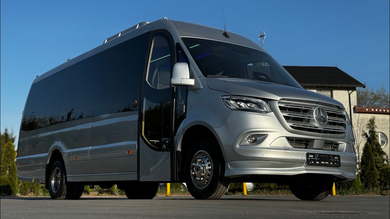 2025 Mercedes Sprinter Luxury Bus 19+1+1 Seats