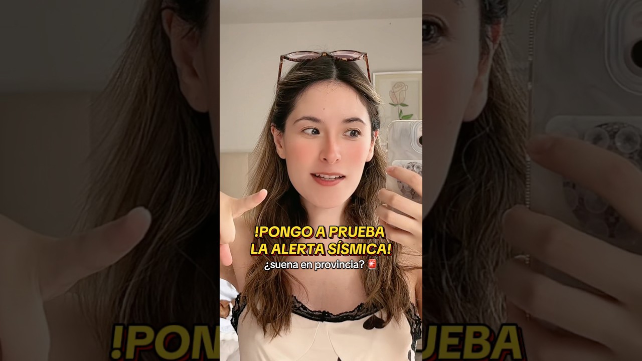 &iquest;y en tu ciudad?🚨 #simulacro #cdmx #vickyroma