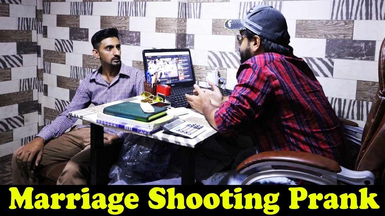 Marriage Shooting Prank | Pranks In Pakistan | Humanitarians