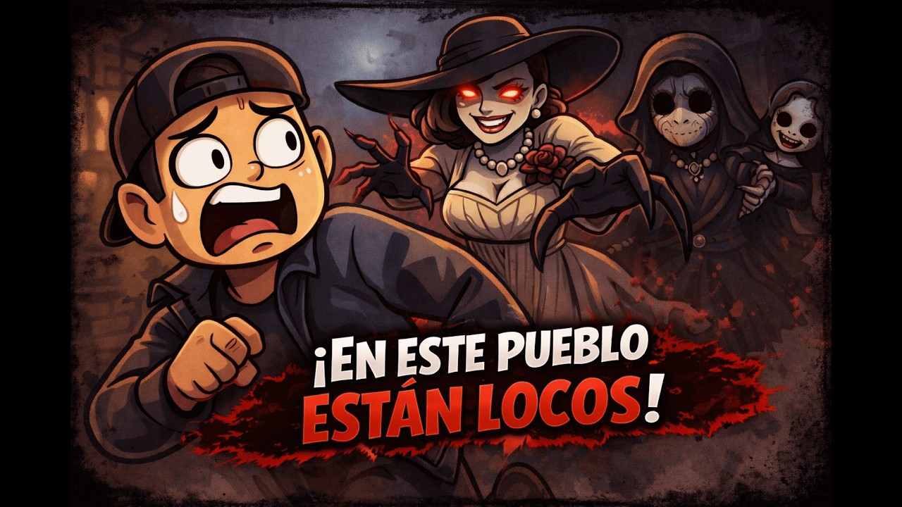 🧟🧟‍♀️ !! TOCA HUIR DE LA GOTICA Y LA CU**NA ¡¡ 🧟🧟‍♀️ // Resident Evil Village /