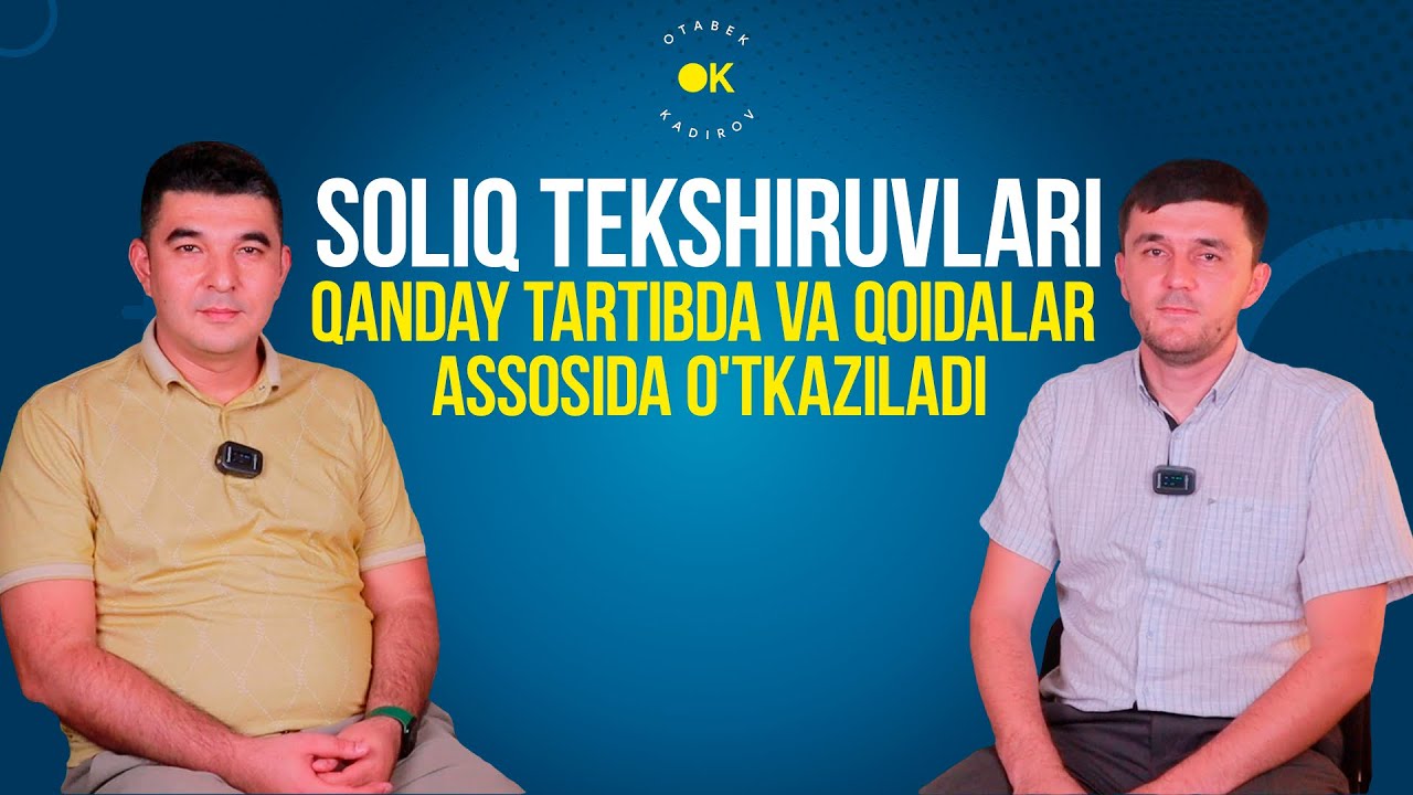 Professional Buxgalter bilan 4 suxbat: Soliq tekshiruvlari xaqida Asrorov Ohunjon bilan