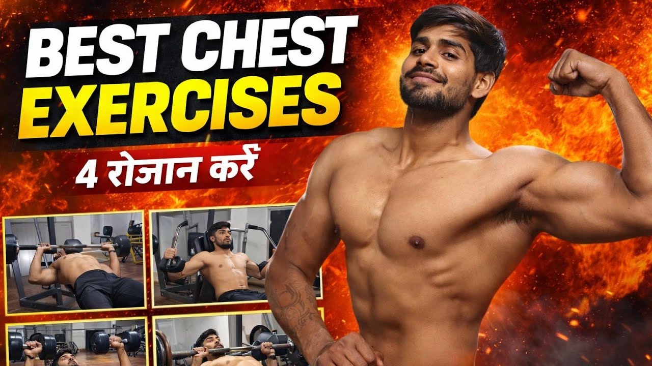 Chest ki Top 04 Exersice. Chest Workout At Gym and Home..#thelift #chest 