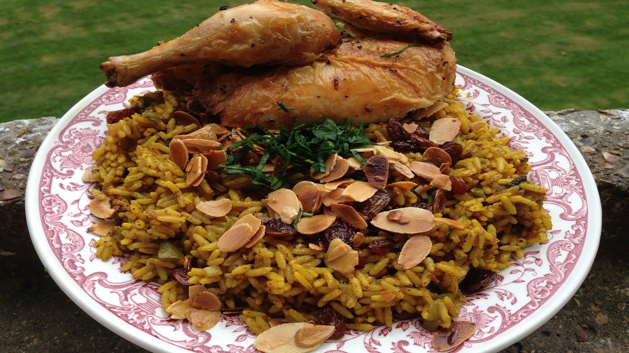 How To Make Lebanese Kabseh Rice With Chicken - طريقة تحضير ارز الكبسة مع الدجاج