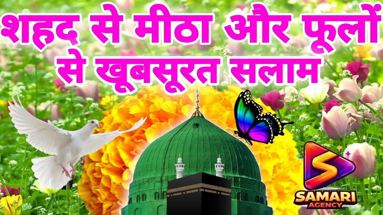 Subah ka salat o Salam | Mustafa ﷺ jaane rehmat pe lakhun salam | Hafiz Abdul Qadir amrohvi | naat |
